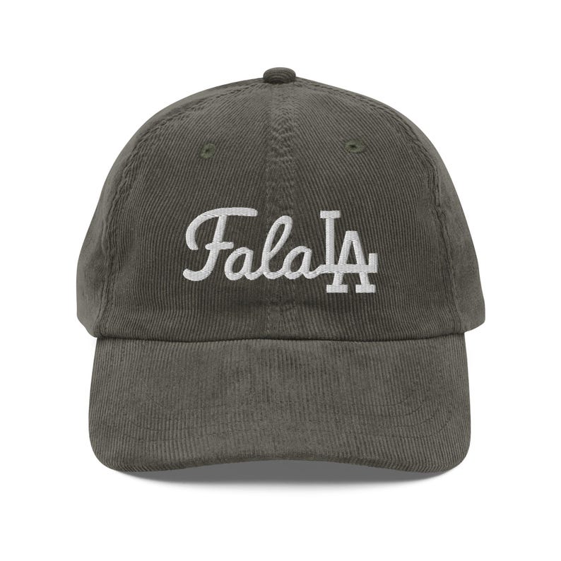 Fa La LA Los Angeles Christmas Corduroy Hat image 16