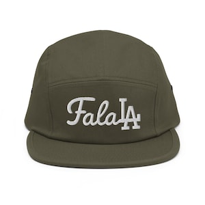 Los Angeles Christmas Hat: Fa La LA Five-Panel Cotton Cap