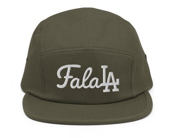 Los Angeles Christmas Hat: Fa La LA Five-Panel Cotton Cap