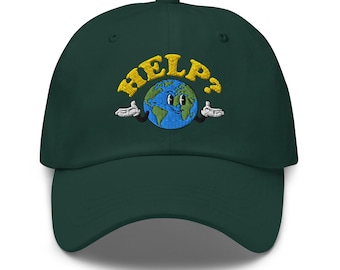 Cappello da baseball Help Earth