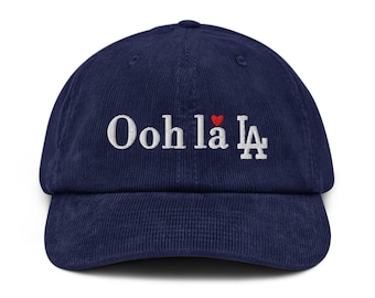 Cappello di velluto a coste Ooh La LA