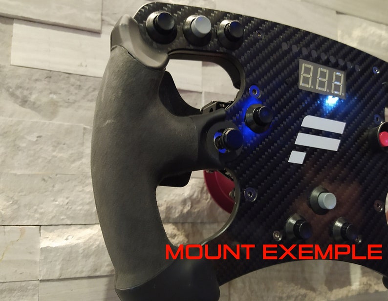 Fanatec Wheel Wall Mount Hanger Support Wall Wheel Wallmount Etsy