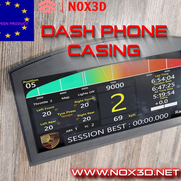 simracing Phone dashboard casing DASH display iphone samsung xiaomi honor & more