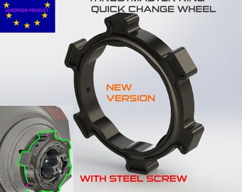 ring V2 Thrustmaster Wheel Quick release power Change torque handler QR steel