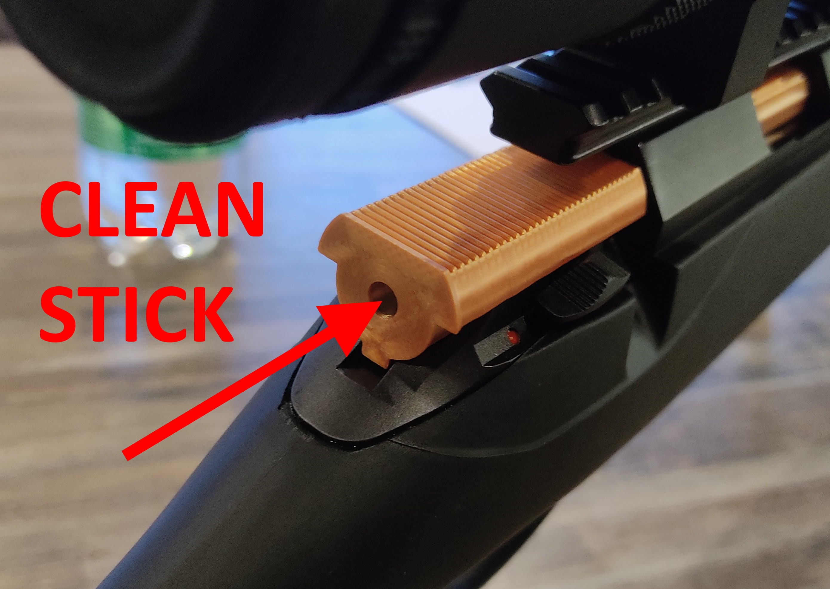 Tikka T1x Cylinder Head Cleaning Rod Guide Breech Safety Clean Etsy