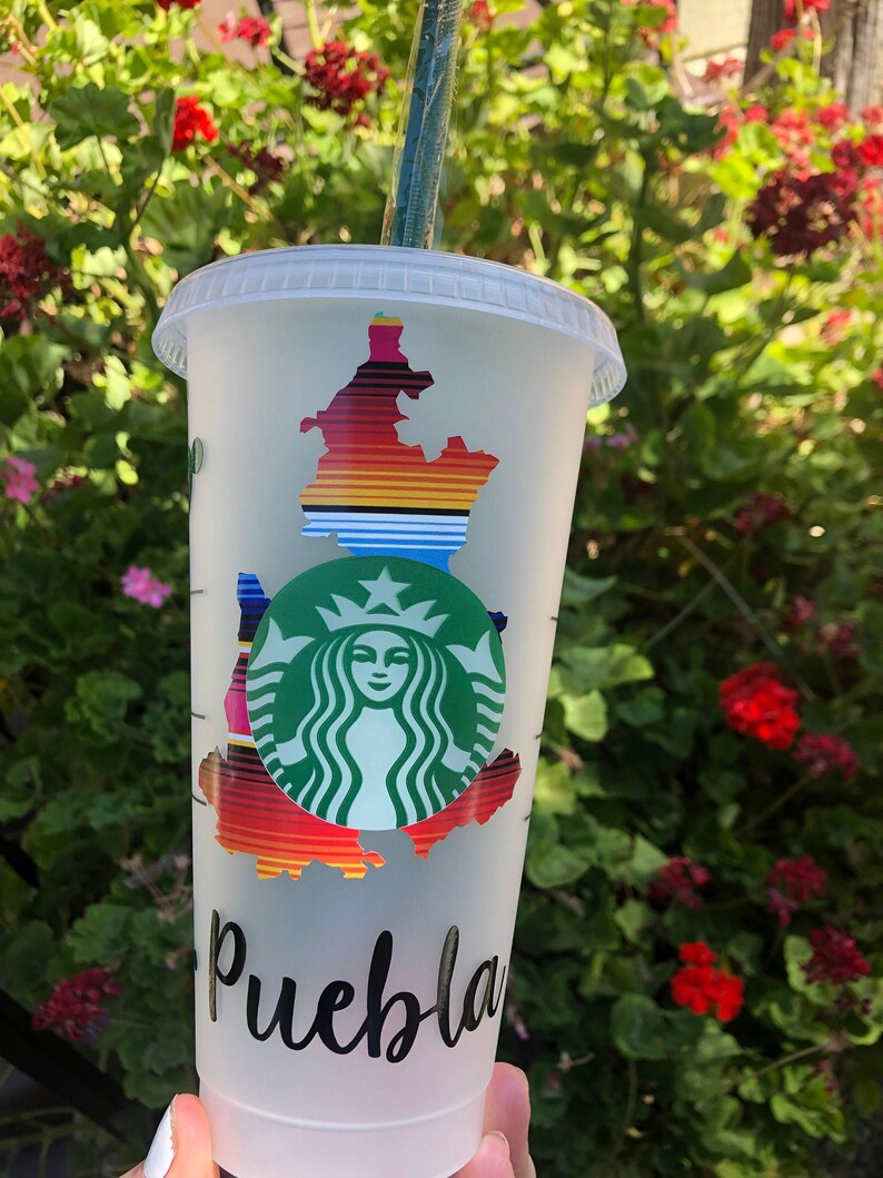 Mexique Estados Starbucks Cup / Custom Mexico State tasses Etsy