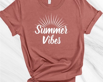 Summer Vibes Shirt, Vacation Shirt, Summer Shirts for Women, Summer Shirt, Lake Shirt, Summer Lovin