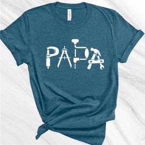 Tool Papa t-shirt, Handy Papa Shirt, Father's Day Shirt, Father's Day Gift, Gift for Papa, Gift for Grandpa, Funny Papa Shirt
