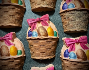 Bombe de bain panier de Pâques