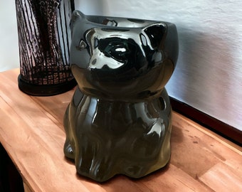 Fragrance lamp cat wax warmer aromatherapy essential oils