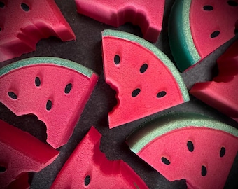 Melon bath bomb