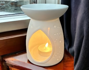 Fragrance lamp wax warmer aromatherapy essential oils angel