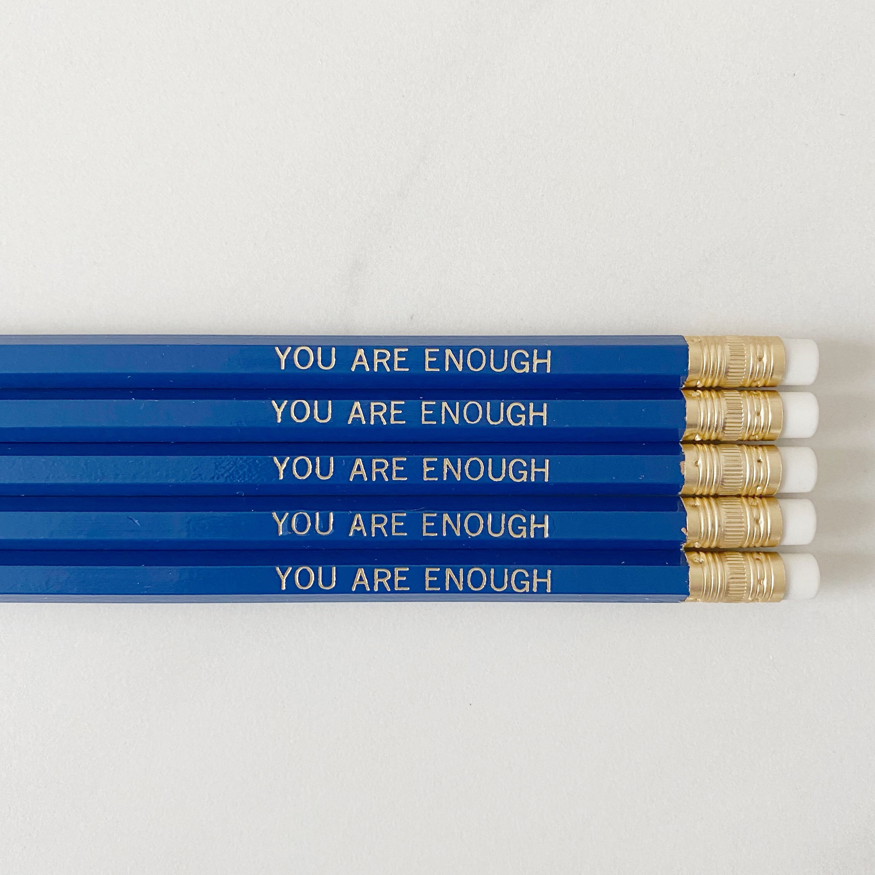 You Are Enough Pencils Teacher Gift Positive Message Etsy