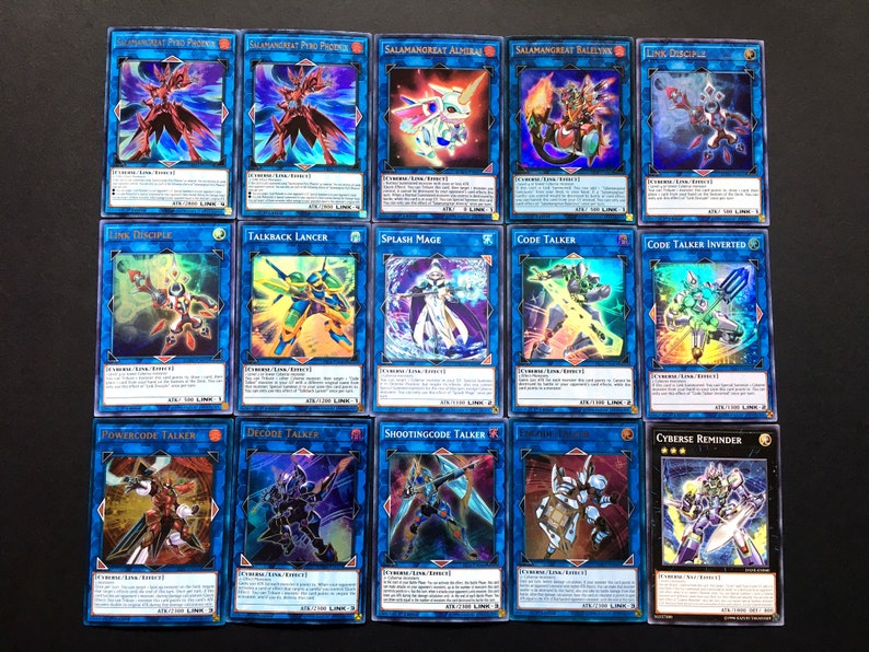 Code Spam Yugioh TCG Custom Designed Deck