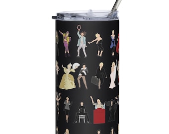 Madonna Illustrated Stainless Steel Tumbler Pop Art, Minimalist -  Queen of Pop Madge - Feminist LGBT