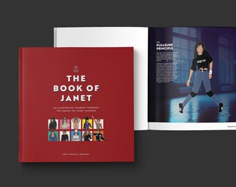 Janet Jackson Illustrated Book - Legacy Pop Art