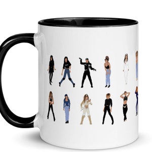 Janet Jackson Illustrated Legacy Mug