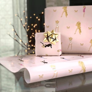 Mariah Carey Wrapping Paper - Birthday Christmas Holiday Gift Lambily