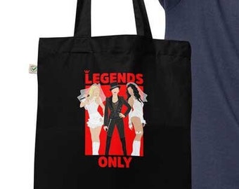 Britney Spears & Madonna Organic fashion tote bag