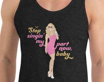 Mariah Carey Illustrated Tank Top MC30 Pop Art  Girl Power Gift, Minimalist Art Lambily Lamb