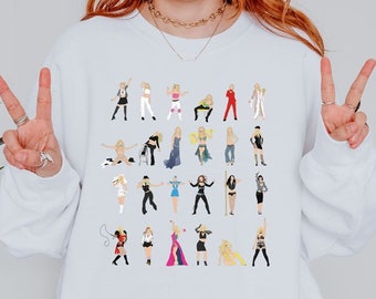 Britney Spears Illustrated Unisex Sweatshirt #FreeBritney Godney Britney Fan Gift Music Pop Art