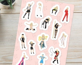 Britney Spears Sticker Sheet - Illustrated Gift Godney #FreeBritney