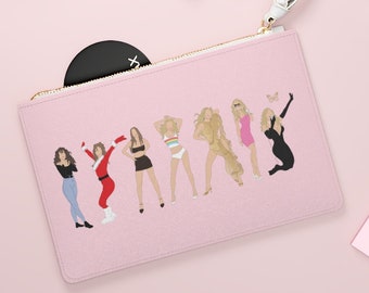 Mariah Carey Illustrated Eras Clutch Bag Pop Art Lambily Lambs MC30 Art Fan Gift