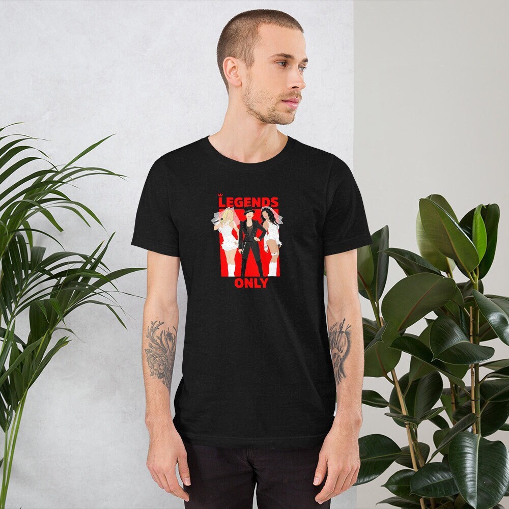 Discover Britney Spears & Madonna Legends Only Unisex t-shirt