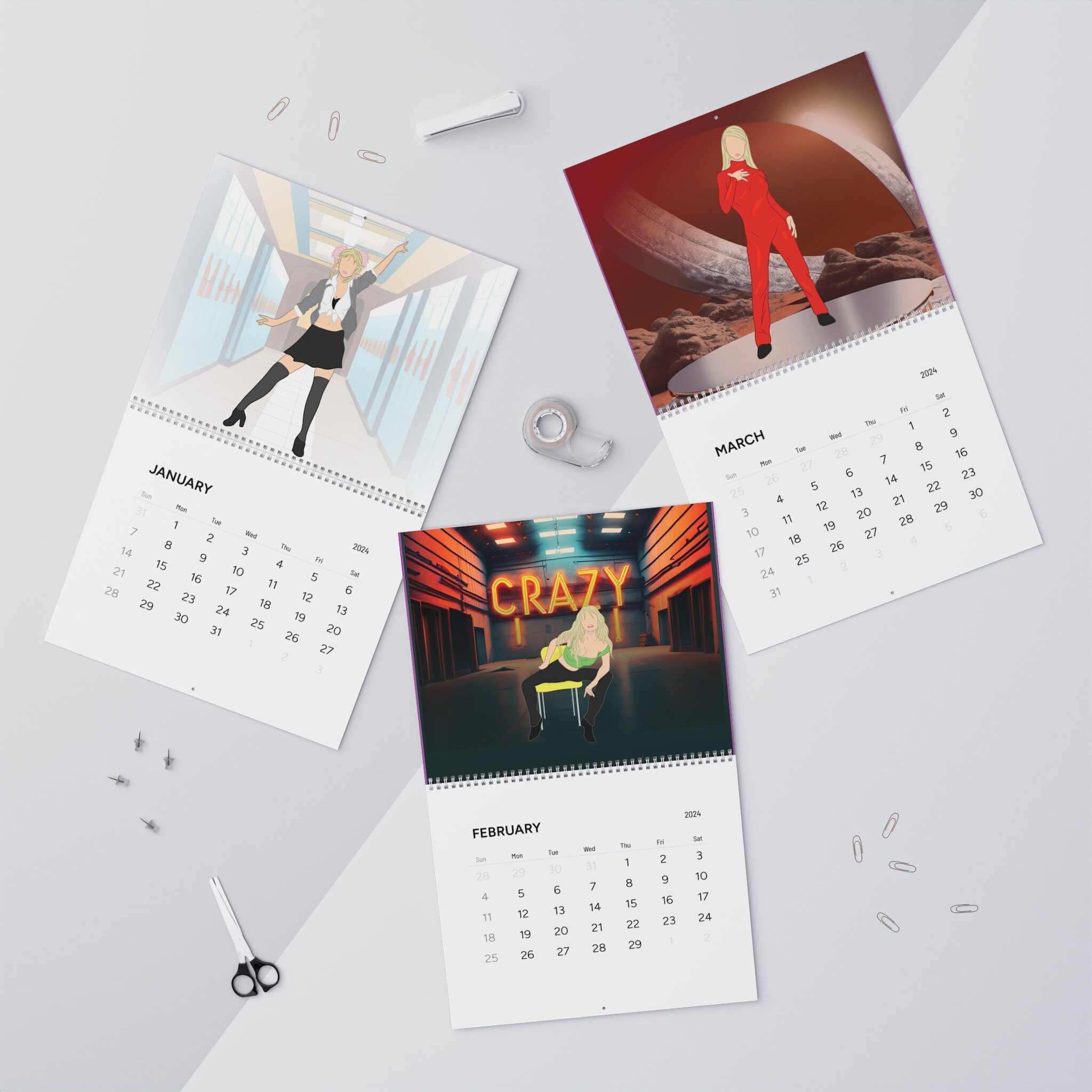 Britney Spears 2024 Calendar sold by Wasteland_Reverent SKU 114341712