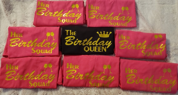 Custom Birthday T-shirts | Etsy