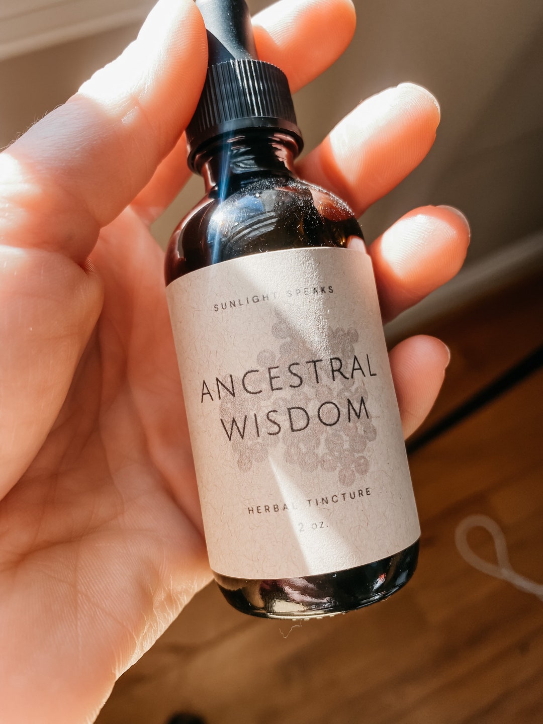 Elderberry & Ashwagandha Tincture ancestral Wisdom for Etsy