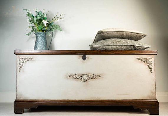 Victorian Pine Blanket Box Antique Storage Chest Victorian Blanket Box Antique Storage Chest Etsy