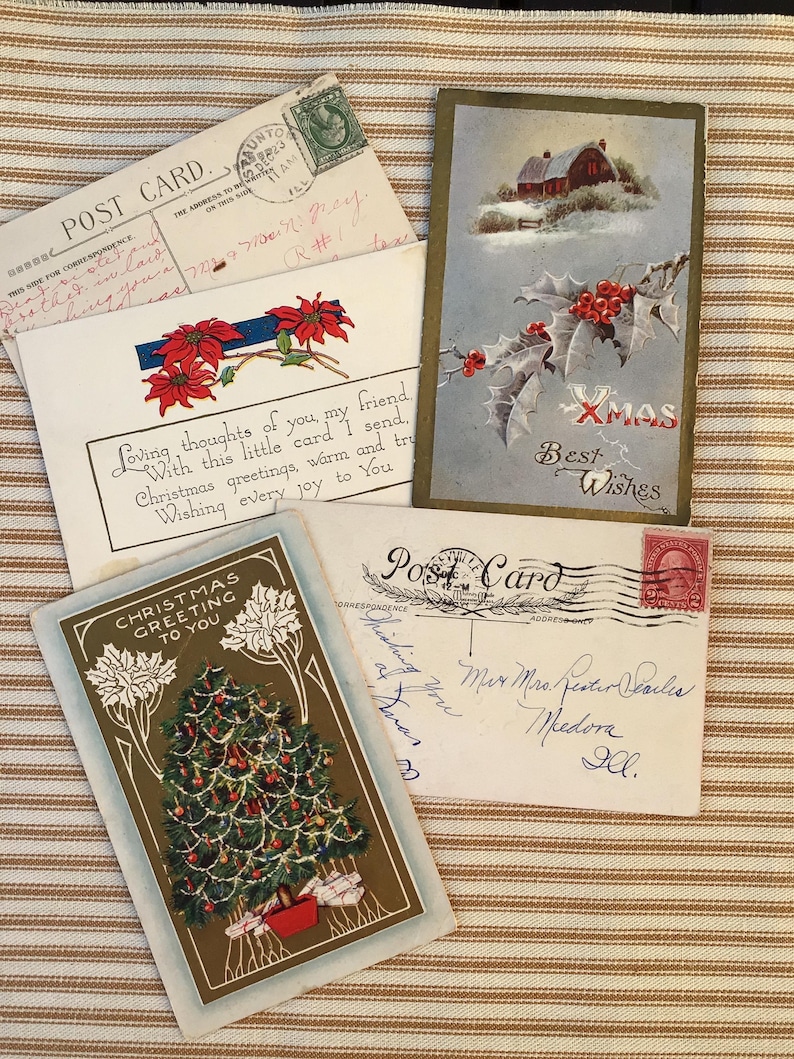 Junk Journal Christmas Ephemera and Embellishments image 8