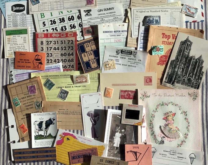 Vintage Paper Ephemera