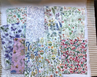 Serwetki papierowe do decoupage'u, dzienników na śmieci, technik mieszanych, z usuniętymi już dodatkowymi warstwami!