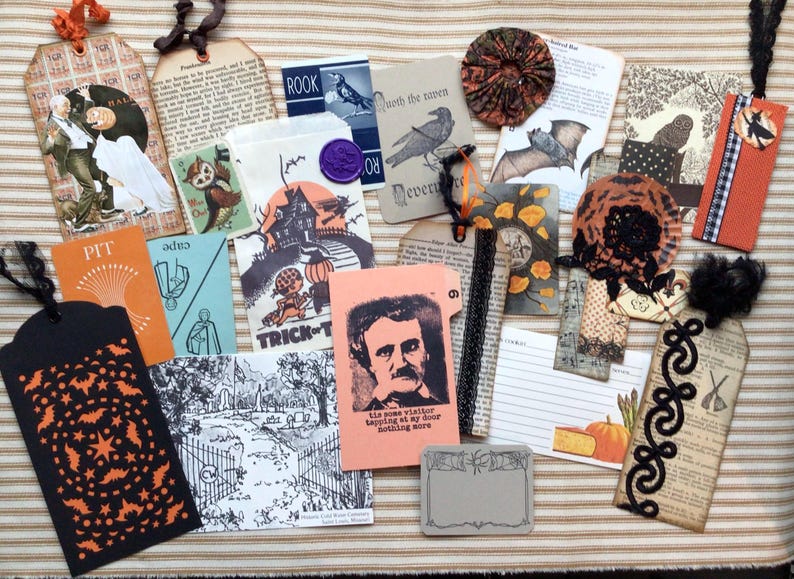 A sample of the ephemera included in the kits.
