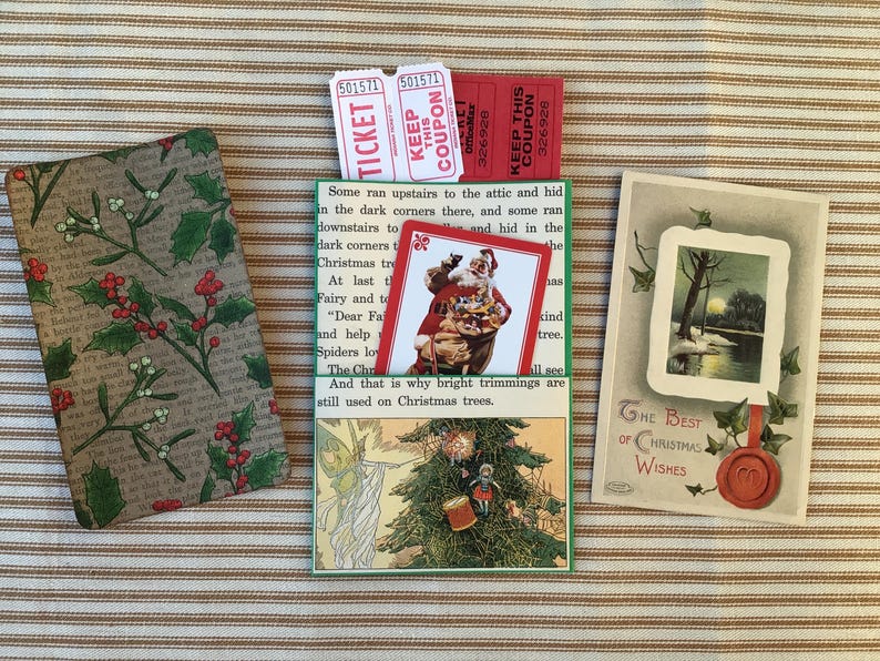 Junk Journal Christmas Ephemera and Embellishments image 4