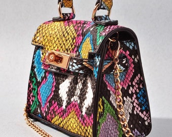 multicolor purse