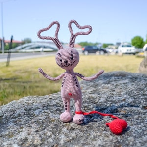 Crochet pattern: Voodoo bunny in love toy PDF Language English image 9