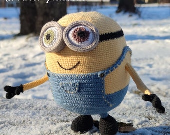 Crochet Pattern: Bob the monster PDF,  Language - English