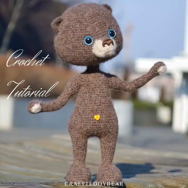 Tutoriel en Français: Patron au crochet - Petit ours PDF