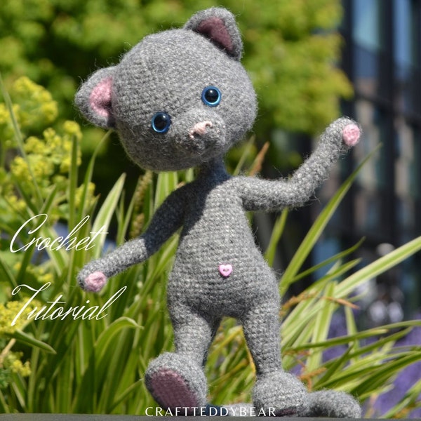 Tutoriel en Français: Patron au crochet - Petit chaton PDF