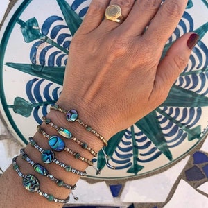 Rainbow shell bracelet new arrivals