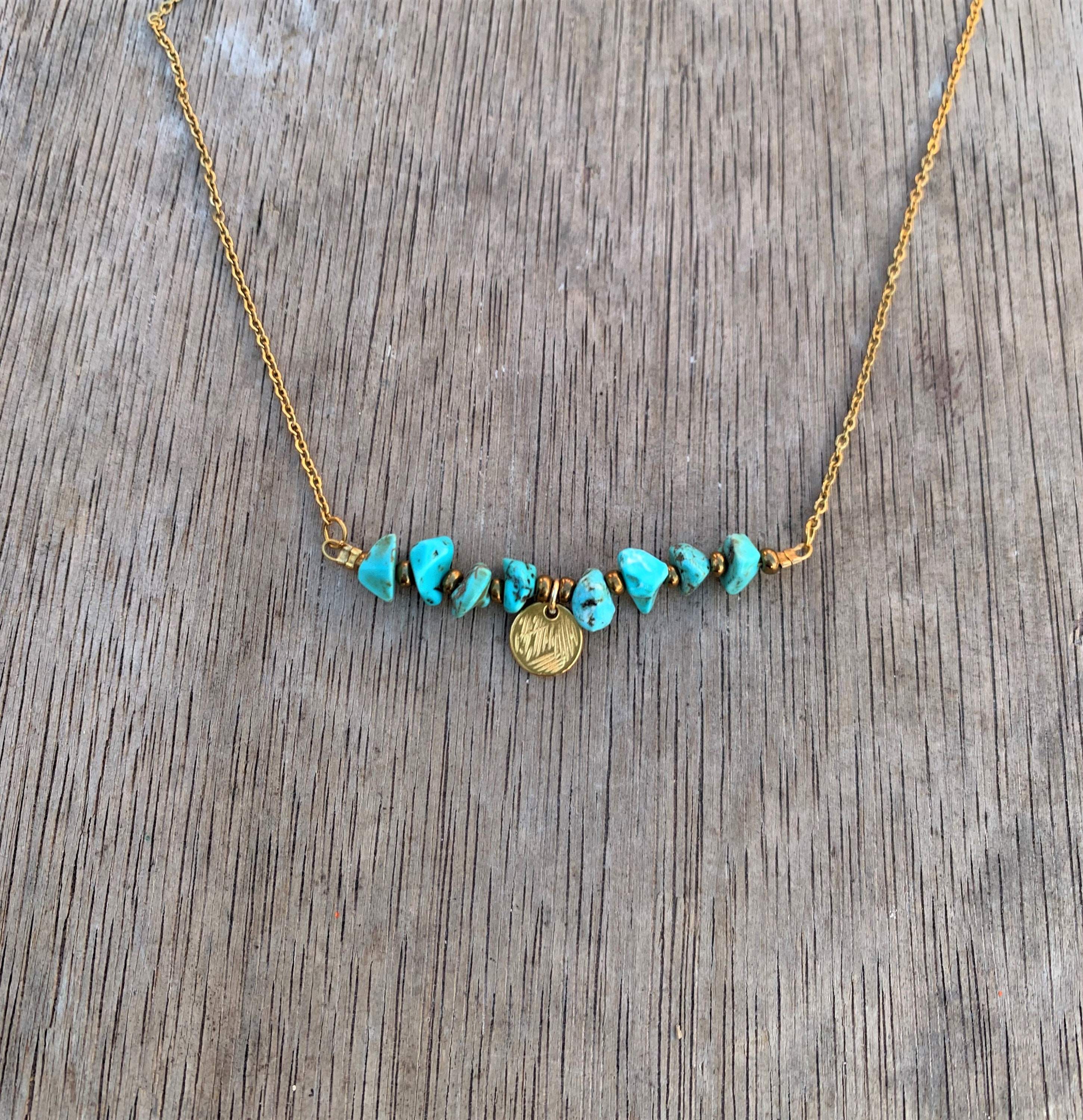12 Colgantes Corazón Con Detalles | Turquesa Sintética Y Accesorios | Para Hacer Joyería DIY (Collares, Pendientes)