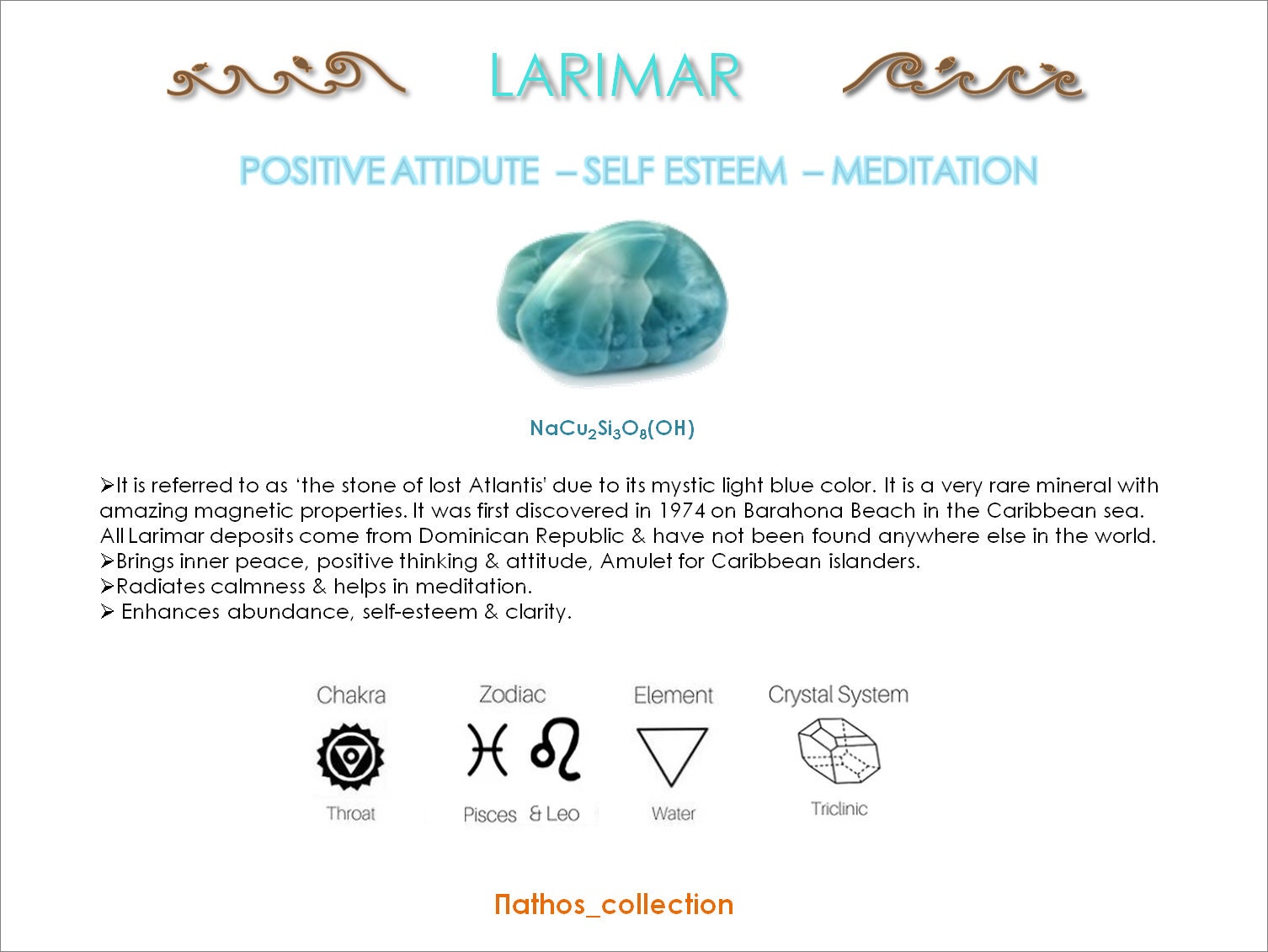 Larimar Stone Bracelets Authentic Caribbean Larimar Gemstone - Etsy