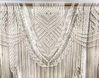 Large Macrame wall hanging/decor- Wedding Altar