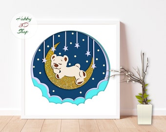 Layered Paper Cut Etsy