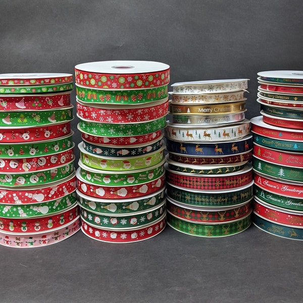 Christmas Ribbon/ Ribbon/ Gift/ Giftwrap