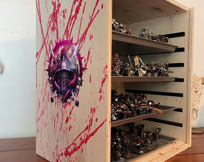 Custom Gaming War Chest: Miniature Army Transport & Display