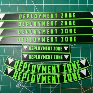 Deployment Zone Markers